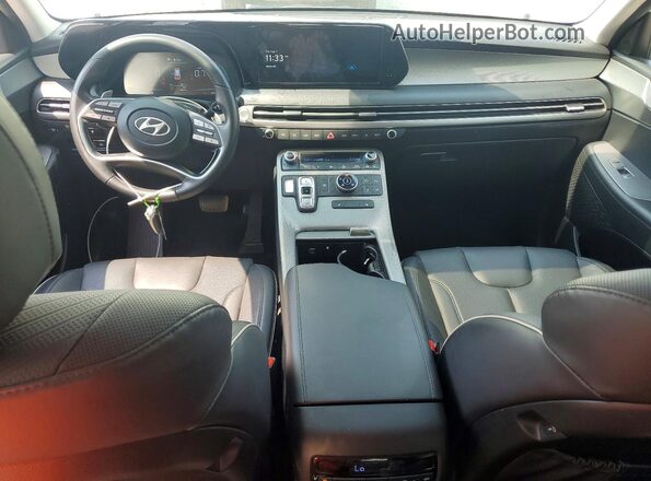 KM8R3DGE2RU680802 2024 HYUNDAI PALISADE White Widok deski rozdzielczej