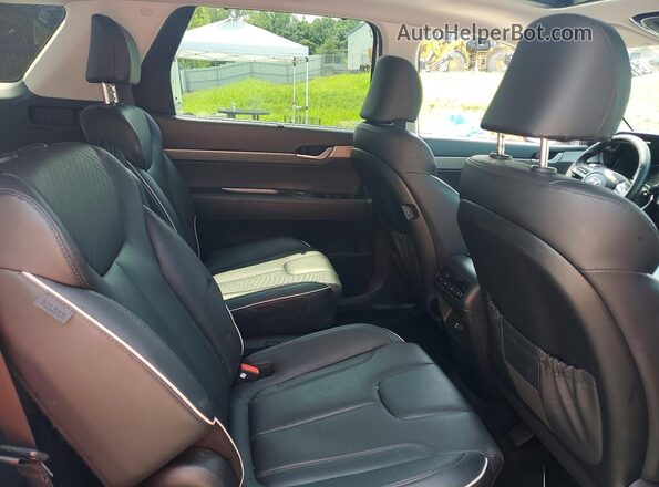 KM8R3DGE2RU680802 2024 HYUNDAI PALISADE White Widok tylnych siedzeń