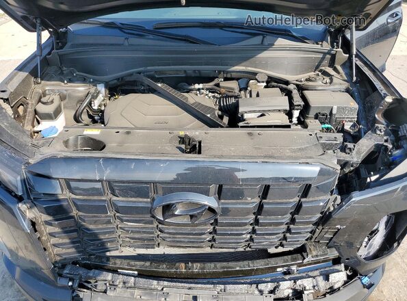 KM8R3DGE3SU839204 2025 HYUNDAI PALISADE Black Vista del compartimento del motor
