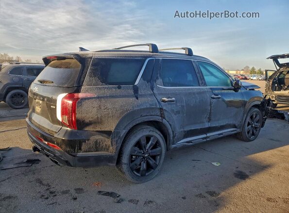KM8R3DGE4SU832603 2025 HYUNDAI PALISADE Черный Задняя правая четверть