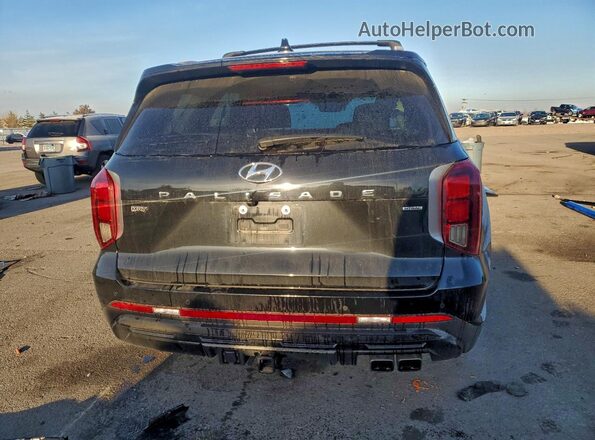 KM8R3DGE4SU832603 2025 HYUNDAI PALISADE Черный Вид сзади