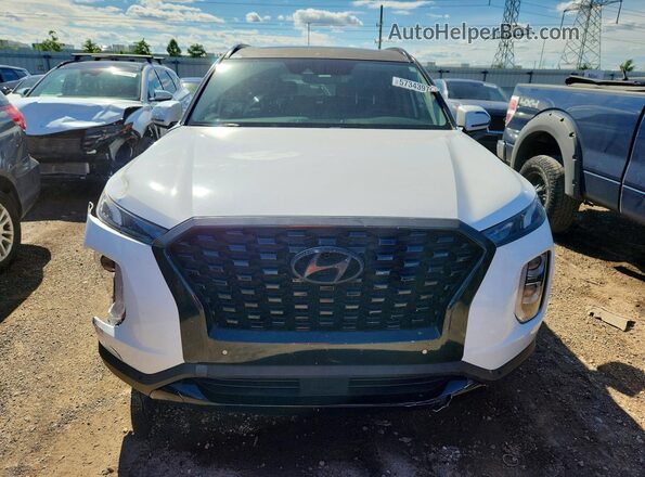 KM8R3DHE0LU118161 2020 HYUNDAI PALISADE White Вид спереду