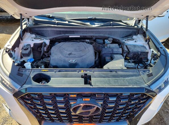 KM8R3DHE0LU118161 2020 HYUNDAI PALISADE White Вид задньої частини салону