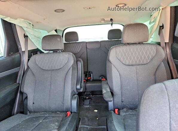 KM8R3DHE1MU311372 2021 HYUNDAI PALISADE Silver Widok tylnych siedzeń