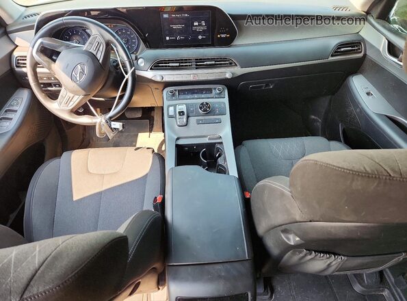 KM8R3DHE1MU311372 2021 HYUNDAI PALISADE Silver Widok deski rozdzielczej