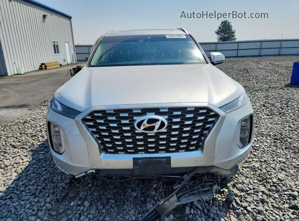 KM8R3DHE1MU311372 2021 HYUNDAI PALISADE Silver Widok z przodu