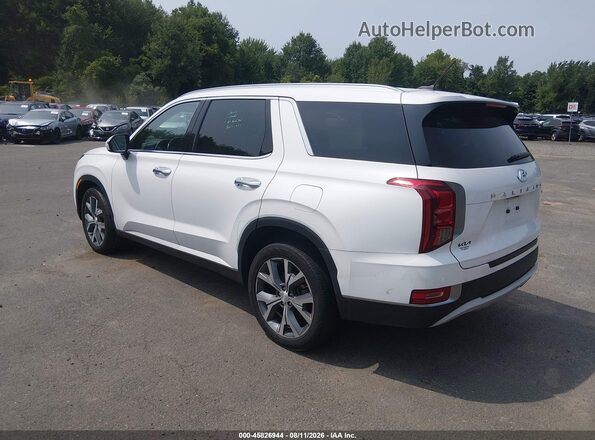KM8R3DHE3MU224217 2021 HYUNDAI PALISADE White Задня ліва чверть