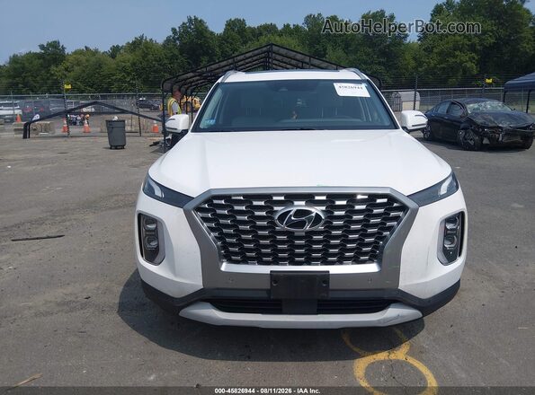 KM8R3DHE3MU224217 2021 HYUNDAI PALISADE White Вид панелі приладів