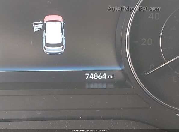 KM8R3DHE3MU224217 2021 HYUNDAI PALISADE White Панорамний вид салону 360°