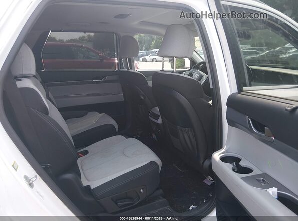 KM8R3DHE3MU224217 2021 HYUNDAI PALISADE White Вид наклейки з VIN-кодом