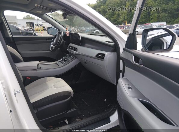 KM8R3DHE3MU224217 2021 HYUNDAI PALISADE White Вид салону спереду