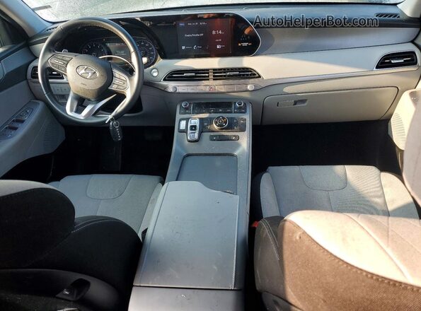 KM8R3DHE3MU268184 2021 HYUNDAI PALISADE Черный Вид панели приборов
