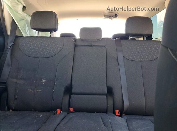 KM8R3DHE4LU082202 2020 HYUNDAI PALISADE White Հետևի նստատեղերի տեսք
