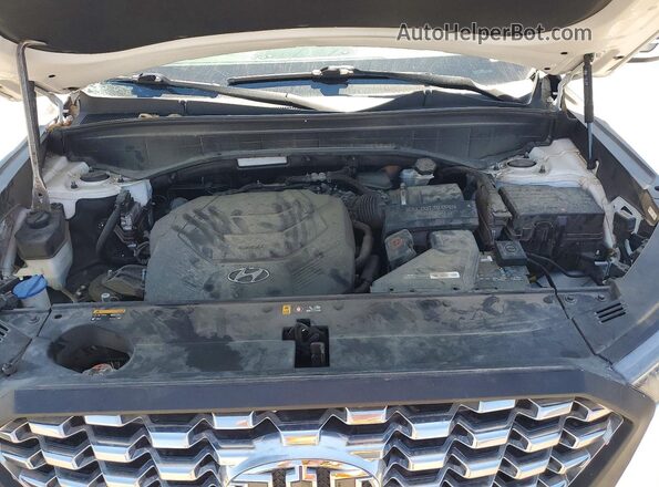 KM8R3DHE4LU082202 2020 HYUNDAI PALISADE White Շարժիչի բաժամունքի տեսք