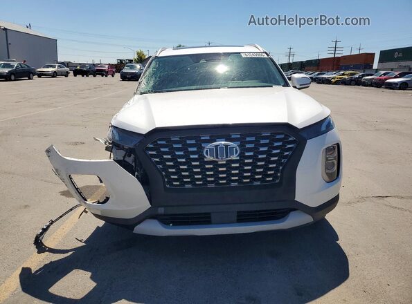 KM8R3DHE4LU082202 2020 HYUNDAI PALISADE White Դիմացի տեսք