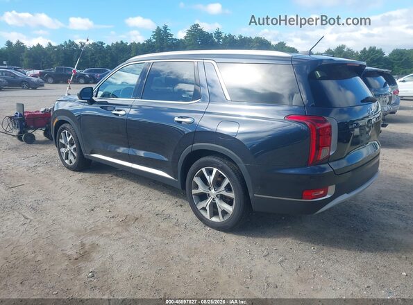 KM8R3DHE4LU164799 2020 HYUNDAI PALISADE Black Հետևի ձախ