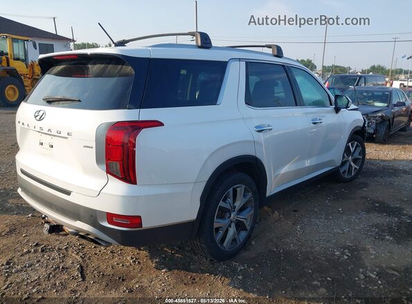 KM8R3DHE4MU223609 2021 HYUNDAI PALISADE Белый Задняя правая четверть