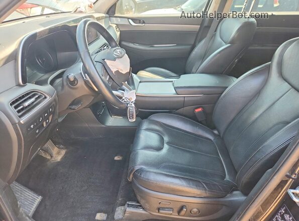KM8R3DHE5LU043540 2020 HYUNDAI PALISADE Blue Widok wnętrza z przodu