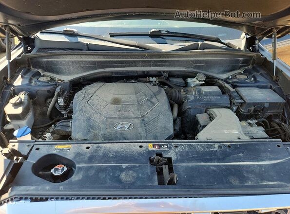 KM8R3DHE5LU043540 2020 HYUNDAI PALISADE Blue Widok komory silnika