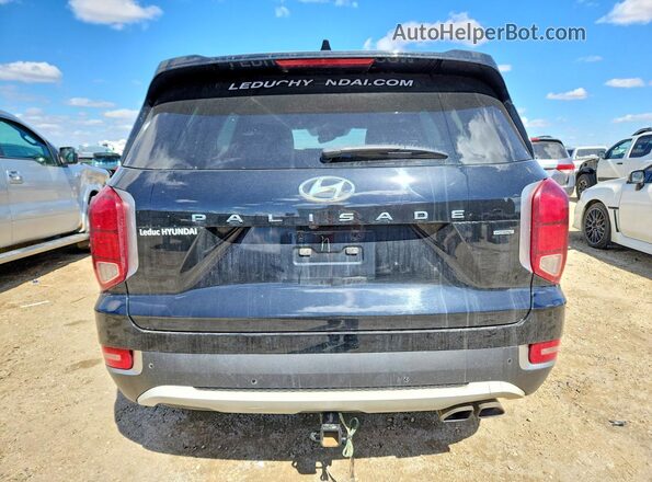 KM8R3DHE5LU120228 2020 HYUNDAI PALISADE Black უკანა ხედი