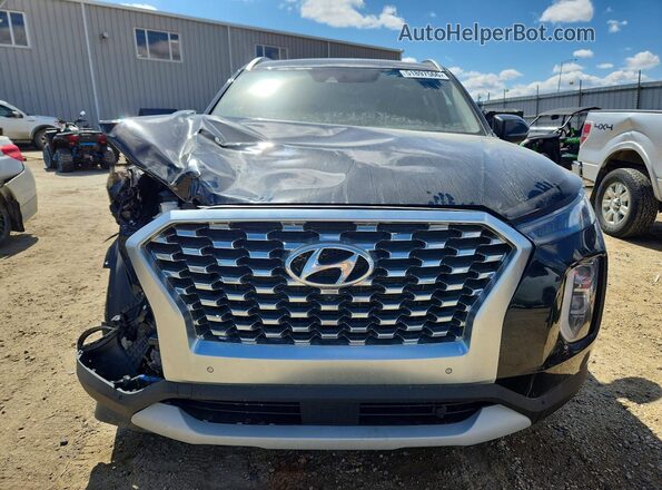 KM8R3DHE5LU120228 2020 HYUNDAI PALISADE Black წინა ხედი