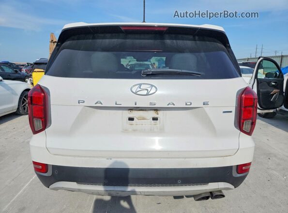 KM8R3DHE6LU152654 2020 HYUNDAI PALISADE White უკანა ხედი