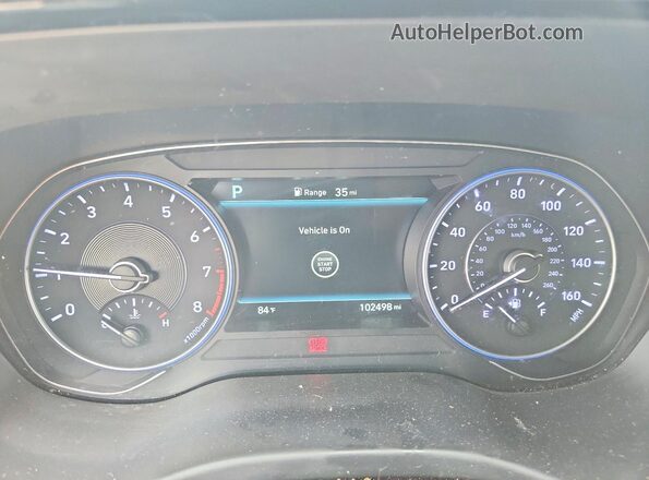 KM8R3DHE6LU152654 2020 HYUNDAI PALISADE White ხელსაწყოთა პანელის ხედი