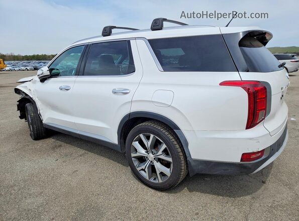 KM8R3DHE6MU183324 2021 HYUNDAI PALISADE White Задня ліва чверть