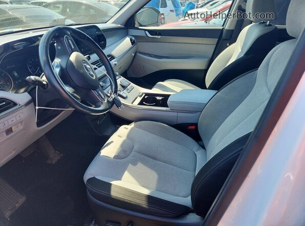 KM8R3DHE6MU183324 2021 HYUNDAI PALISADE White Вид салону спереду