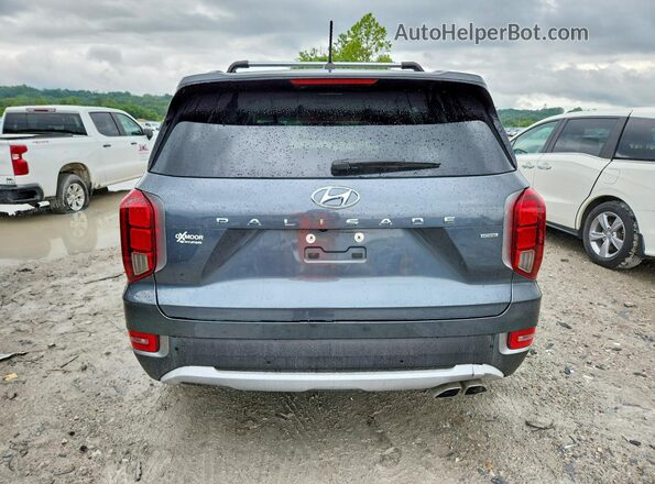 KM8R3DHE6NU355756 2022 HYUNDAI PALISADE Charcoal უკანა ხედი