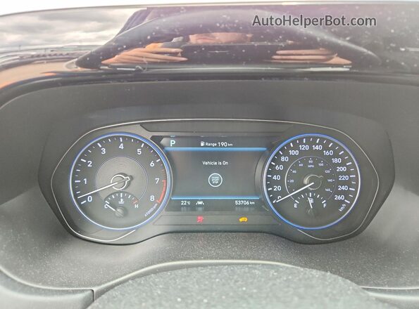 KM8R3DHE6NU405894 2022 HYUNDAI PALISADE White ხელსაწყოთა პანელის ხედი