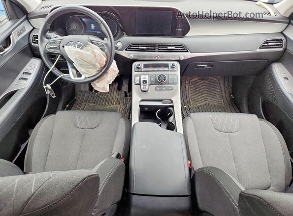 KM8R3DHE6NU405894 2022 HYUNDAI PALISADE White წინა პანელის ხედი