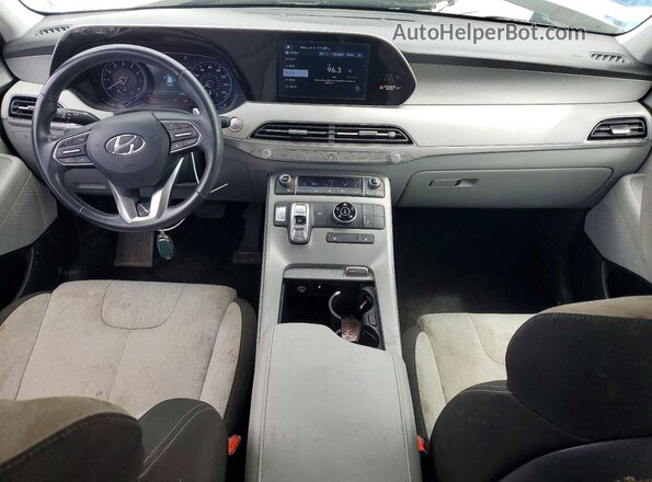 KM8R3DHEXMU201923 2021 HYUNDAI PALISADE White წინა პანელის ხედი
