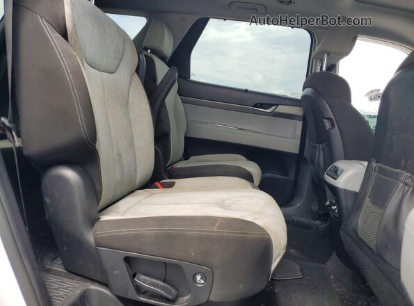 KM8R3DHEXMU201923 2021 HYUNDAI PALISADE White უკანა სალონის ხედი