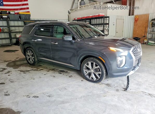 KM8R3DHEXNU359602 2022 HYUNDAI PALISADE Gray Դիմացի տեսք
