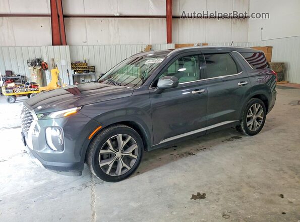 KM8R3DHEXNU359602 2022 HYUNDAI PALISADE Gray Հետևի ձախ