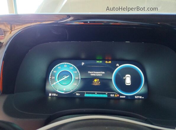 KM8R44GE4RU679082 2024 HYUNDAI PALISADE White Instrument cluster view
