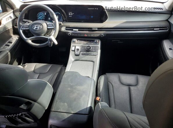 KM8R44GE4SU827768 2025 HYUNDAI PALISADE Purple Dashboard view