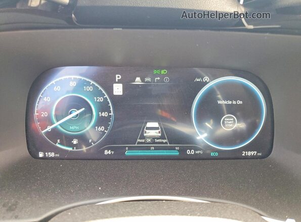 KM8R44GE4SU827768 2025 HYUNDAI PALISADE Purple Instrument cluster view