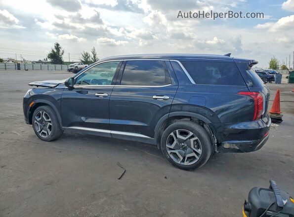 KM8R44GE6RU777532 2024 HYUNDAI PALISADE Blue Rear left