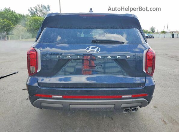 KM8R44GE6RU777532 2024 HYUNDAI PALISADE Blue Rear view