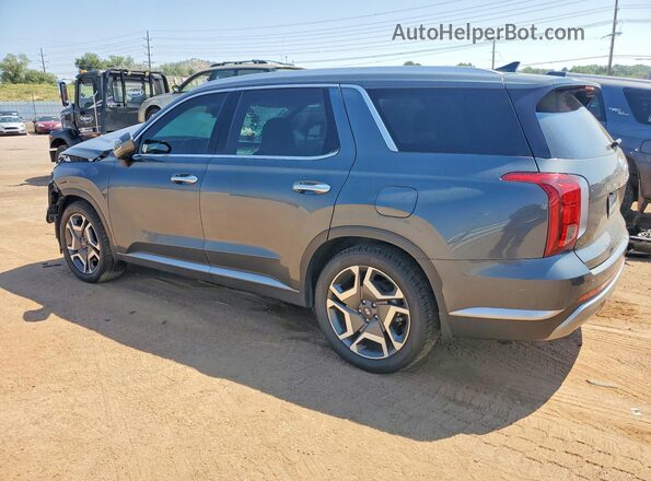 KM8R44GEXPU574690 2023 HYUNDAI PALISADE Gray Trasero izquierdo