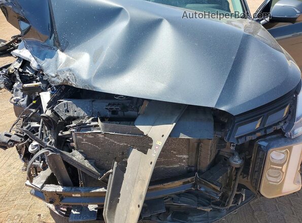 KM8R44GEXPU574690 2023 HYUNDAI PALISADE Gray Vista del compartimento del motor