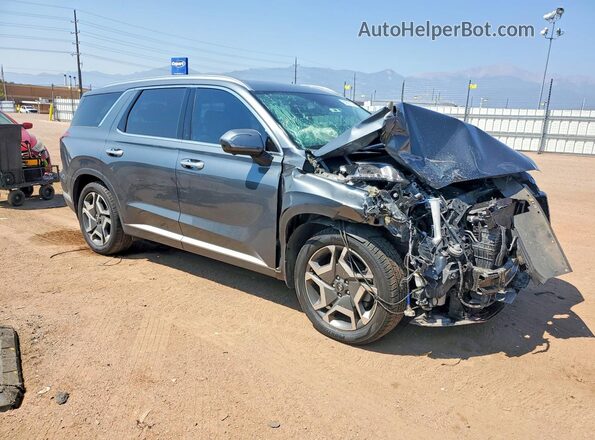 KM8R44GEXPU574690 2023 HYUNDAI PALISADE Gray Delantero derecho