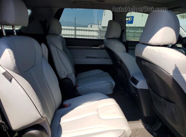 KM8R44GEXPU574690 2023 HYUNDAI PALISADE Gray Vista interior trasera