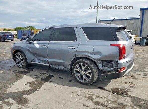KM8R44HE0LU119873 2020 HYUNDAI PALISADE Gray Trasero izquierdo