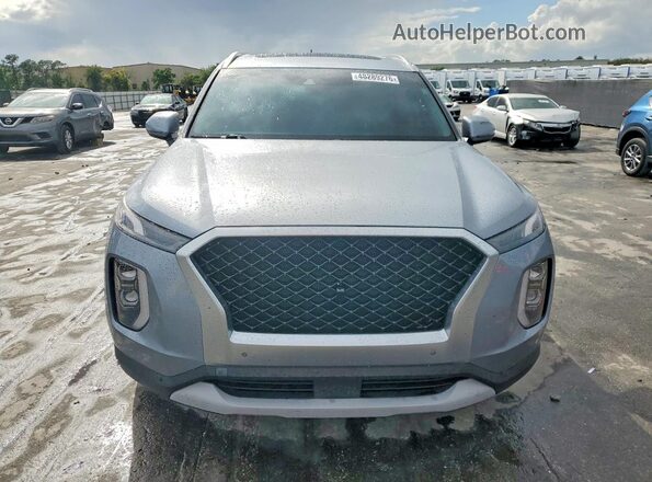 KM8R44HE0LU119873 2020 HYUNDAI PALISADE Gray Vista frontal