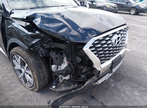 KM8R44HE3LU148087 2020 HYUNDAI PALISADE Black Widok z przodu