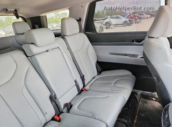 KM8R44HE3MU226059 2021 HYUNDAI PALISADE Black Vista interior trasera