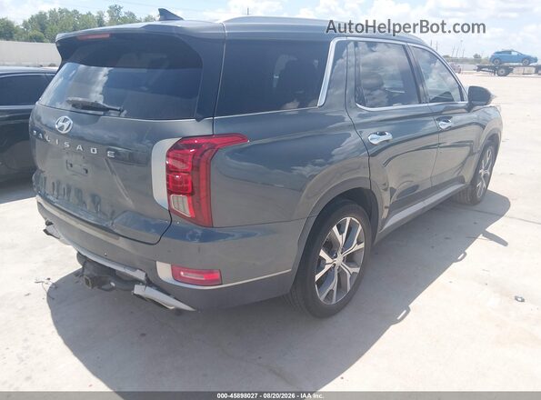 KM8R44HE4MU177888 2021 HYUNDAI PALISADE Gray Հետևի աջ